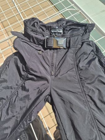 Sportalm Skihose schwarz mit Gürtel Grösse 36 gebraucht