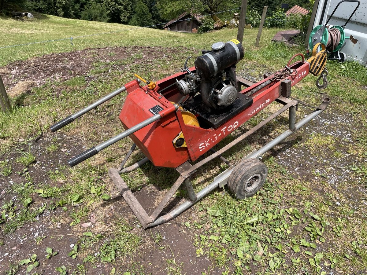 Forst Seilwinden & Rückzangen: Schlittenwinde  – Gebraucht aus Oberterzen von Froni0 1