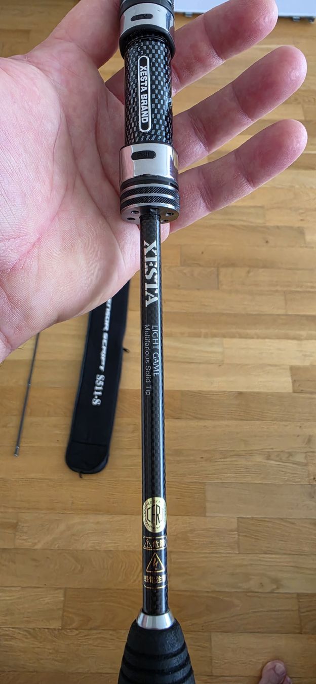 Canne da pesca: Xesta Black Star Solid 2nd Generation S511-S. – Usato da Alpnach Dorf venduto da Maksim777 4