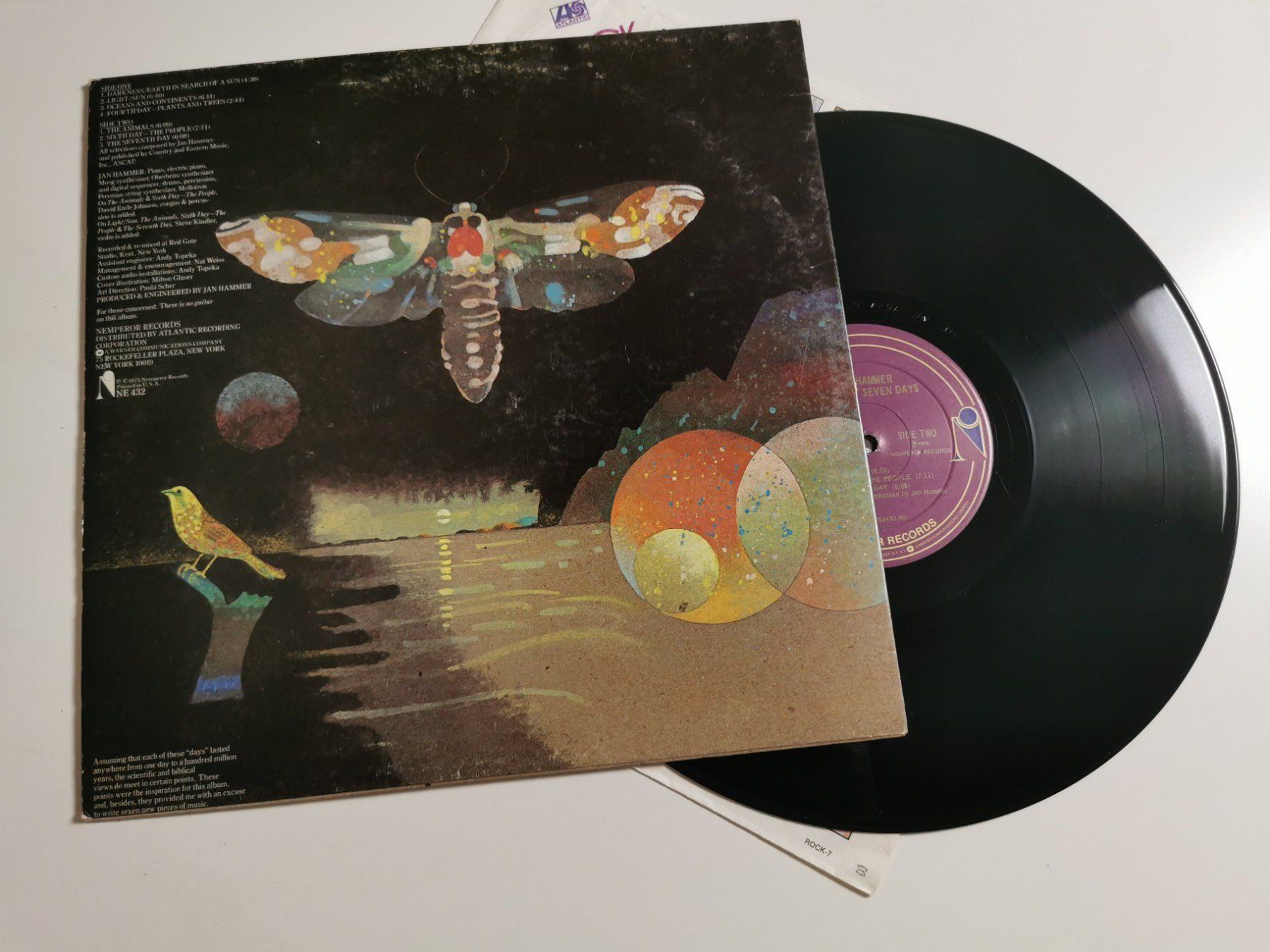 Schallplatten: Jan Hammer - The First Seven Days – Gebraucht aus Grafenried von Jukebox70 1