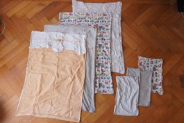 Baby/Kinder Bettwäsche Set 5-Teilig ca. 100x135cm gebraucht