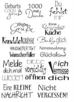 Silikonstempel 1000 mal Danke