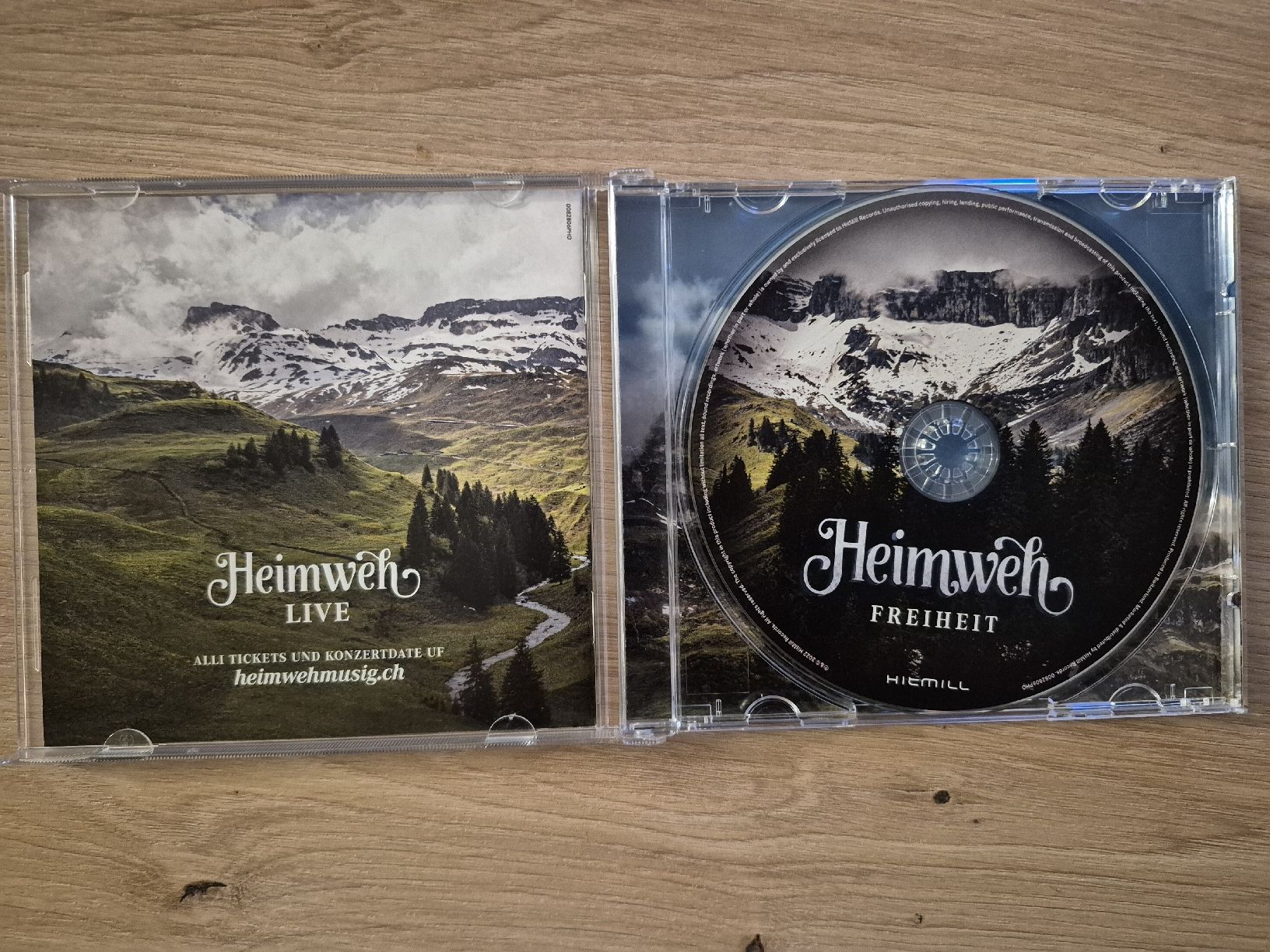 CDs: Heimweh – Neu (gemäss Beschreibung) aus Speicher von Jodel100 2