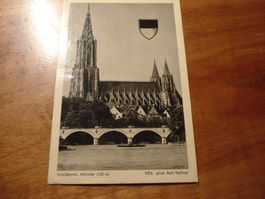 Ulm/Donau, Münster, 1955, gelaufen
