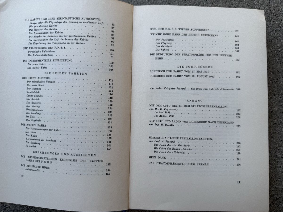 Libri: Buch August Piccard Auf 16000 Meter von 1933   – Usato da Konolfingen venduto da petzipetz 4