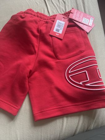 Diesel Kinder Shorts, Rot, Grösse 6J, Neu mit Etikett
