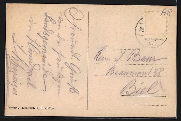 Cartoline postali: AK Hundwil, Appenzeller Landsgemeinde – Usato da Berlin venduto da bartko-reher 1
