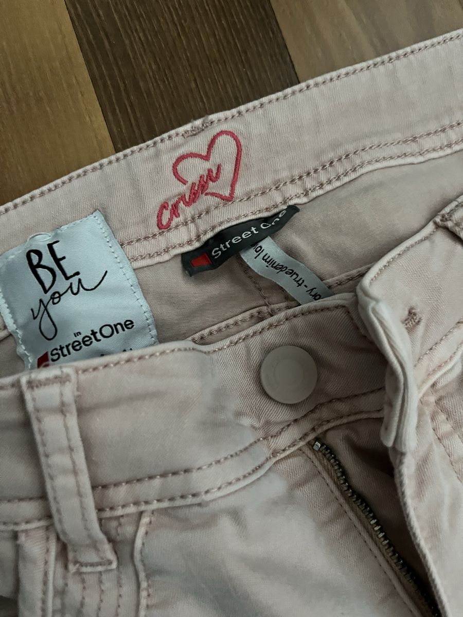 Jeans: Street One Chinohose hellrosa, Gr. 30/32 – Nuovo (secondo la descrizione) da Zürich venduto da tsunrise122 7
