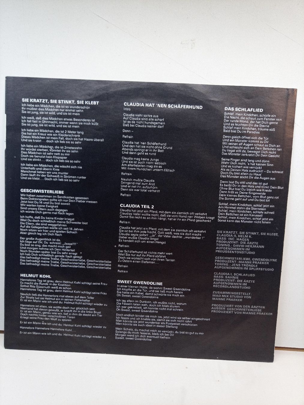Schallplatten: Die Ärzte - AB 18                Vinyl LP 1987 – Gebraucht aus basel von markusb07 3