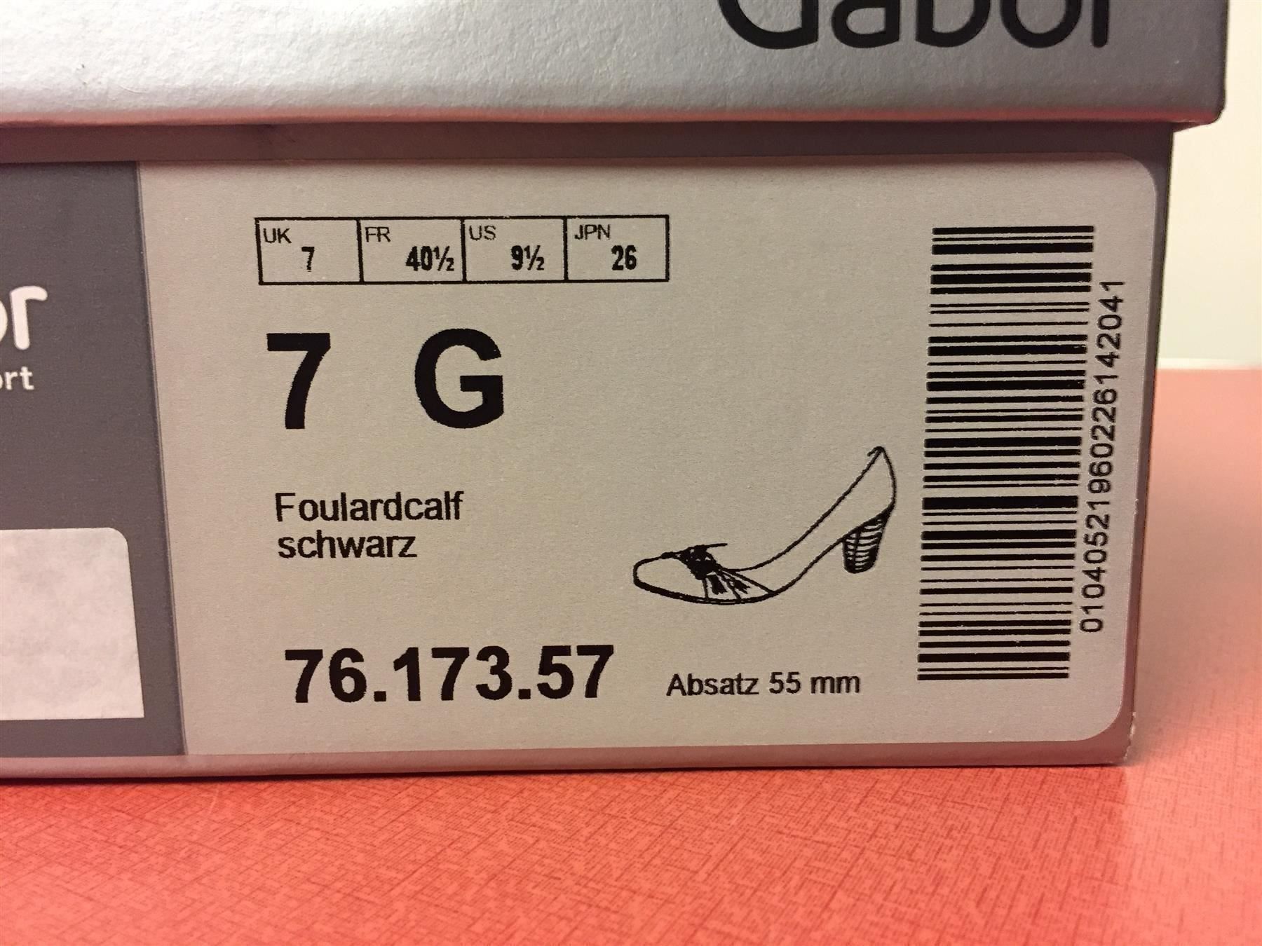 Gabor Scarpe da donna: Neuwertige Damenschuhe Gabor Grösse 41 – Nuovo e nell'imballaggio originale da Lanzenhäusern venduto da vic63 9