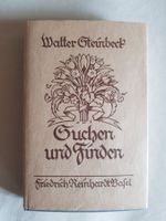 Buch: Walter Steinbeck - Suchen und Finden - 1934