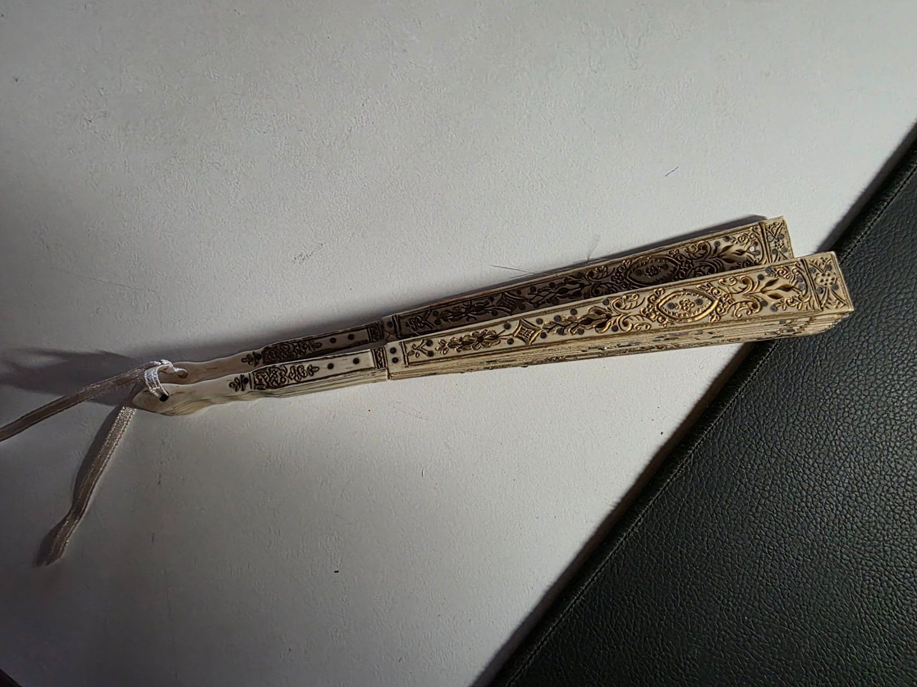 Tutte le decorazioni: antiker Hand Fächer 19 cm – Usato da Walterswil BE venduto da Lonitti 2