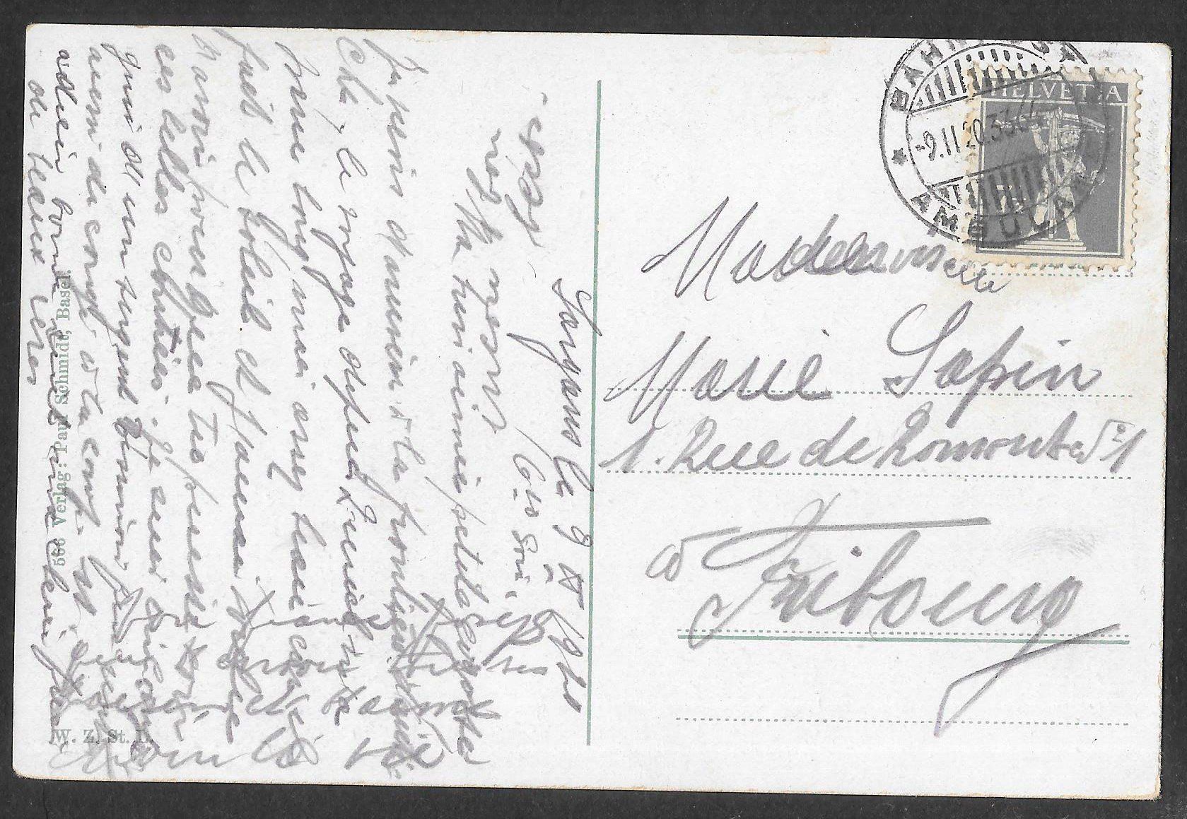 Cartes postales: Sargans Bahnhof – D'occasion à Olten par clotaldi 1