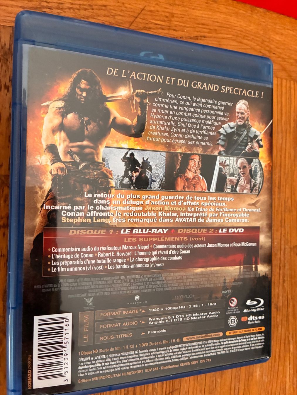 Tous les DVDs: Conan  (2011, Blu-ray + DVD) – D'occasion à Vevey par zecollector 1
