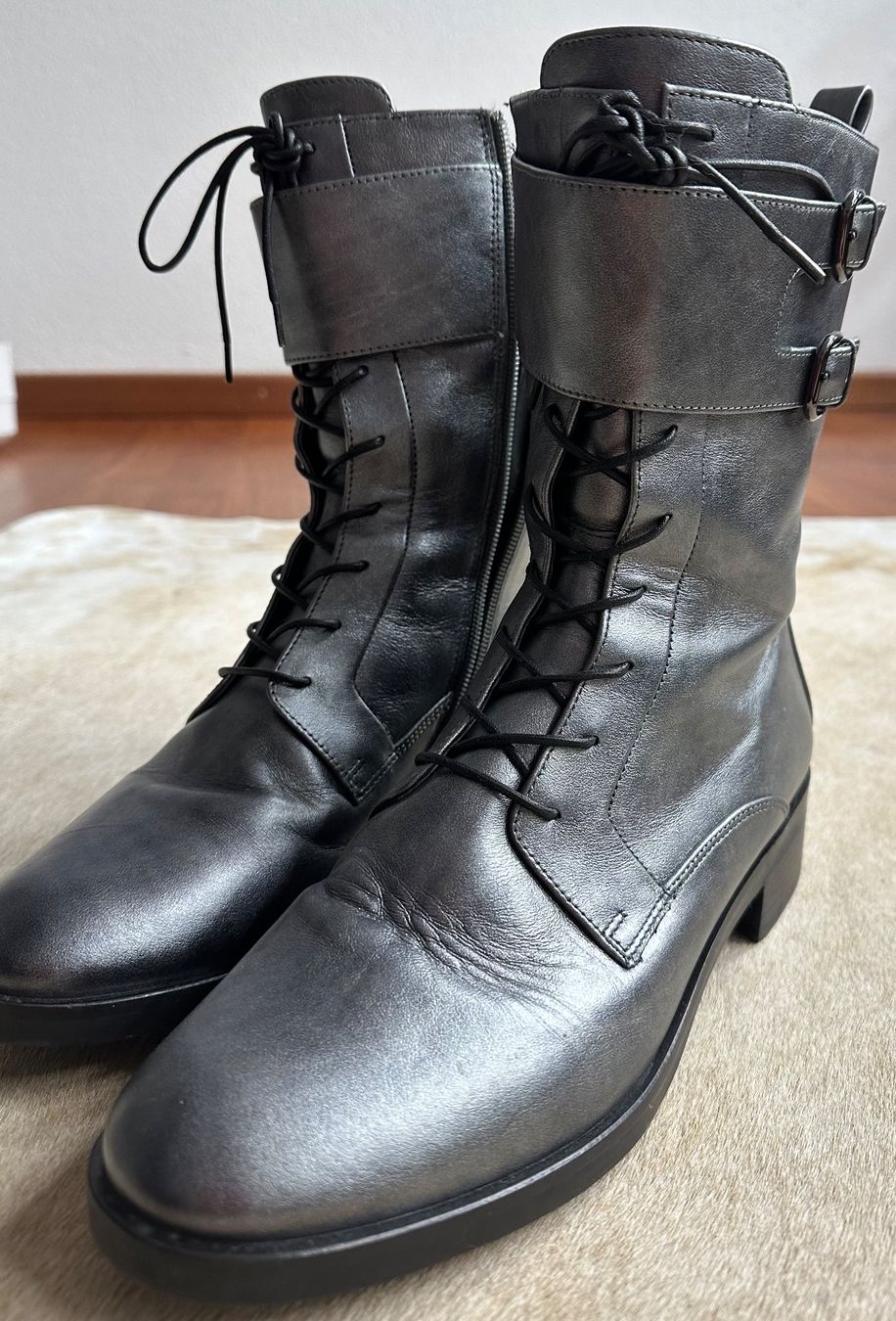 Högl Damenschuhe: Högl silberne Stiefeletten Gr. 40/41 – Gebraucht aus Muri AG von engelsherzli 3