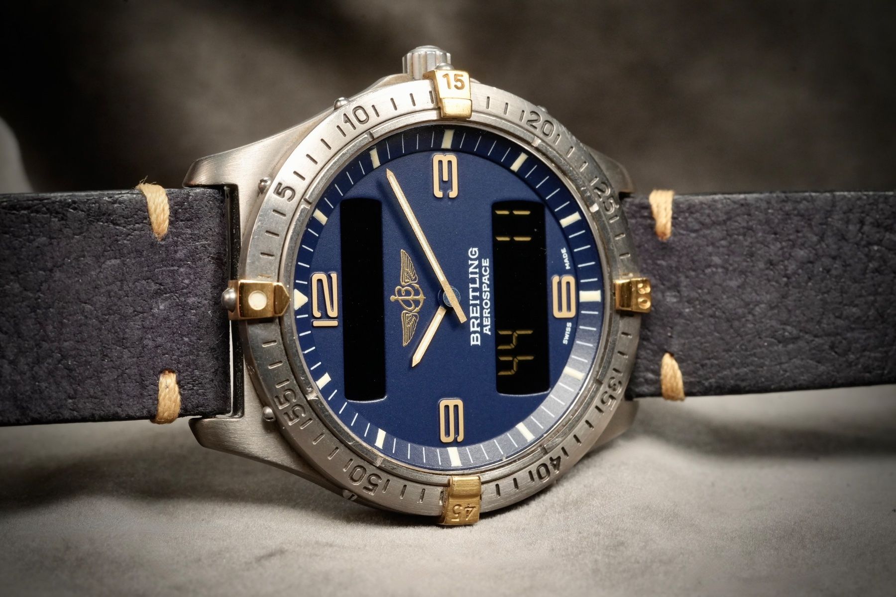 Breitling Orologi: Breitling Navitimer Aerospace  Ref. F56062 Titanium + Papers – Usato da Morcote venduto da chronoservice 8