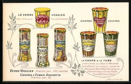 La Chope, le Tube Assorts, Le Verre Vosg