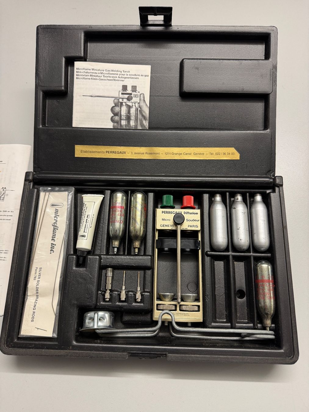 Tutti gli attrezzi: Microflame Miniatur Gasloetgeraet, – Usato da Bern venduto da tradestation 1