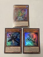 Yu-Gi-Oh! Zeitdieb Set 3 Teile guter Zustand