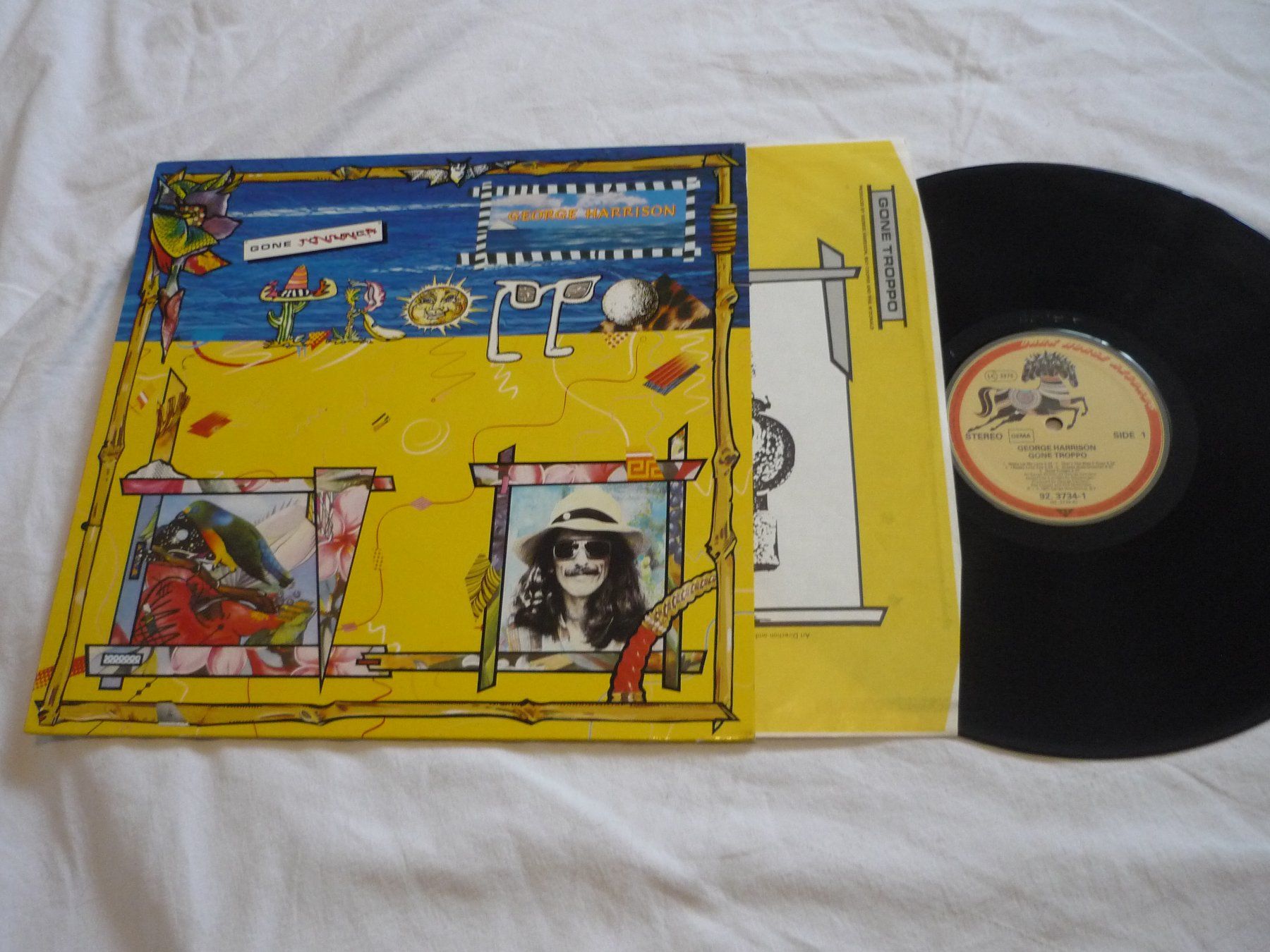 Dischi in vinile: 1x Vinyl - George Harrison - gone troppo – Usato da Beringen venduto da Flatretriever