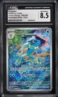 Pokemon Chaos Rising IR Frogadier #89 CGC 8.5 NM-MT+