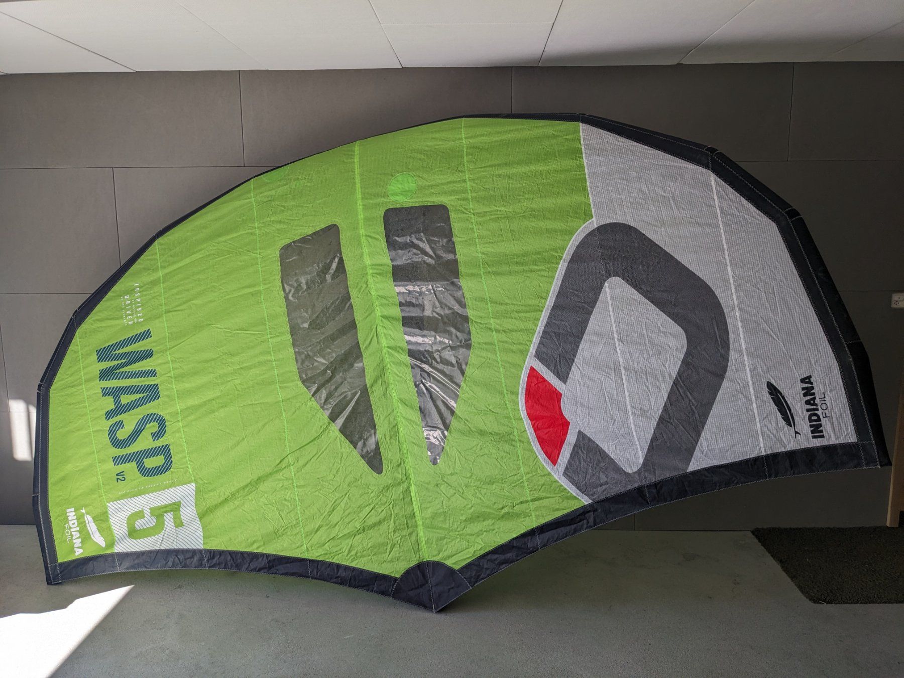 Ozone Aquilone: INDIANA Wasp V2 5 Wing Kite gebraucht – Usato da Sachseln venduto da Waschbaer84