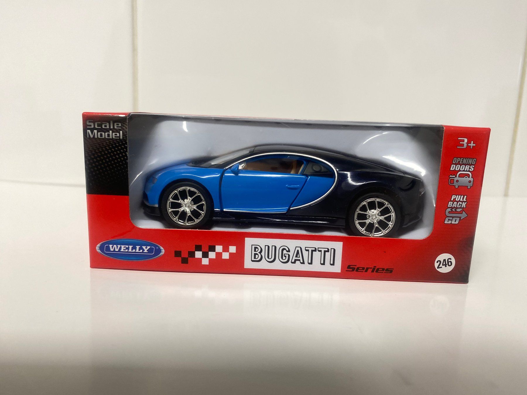 Bugatti Modellini d'auto: Bugatti Chirion Welly 1-32-36? 246 – Nuovo (secondo la descrizione) da Stäfa venduto da thebrand