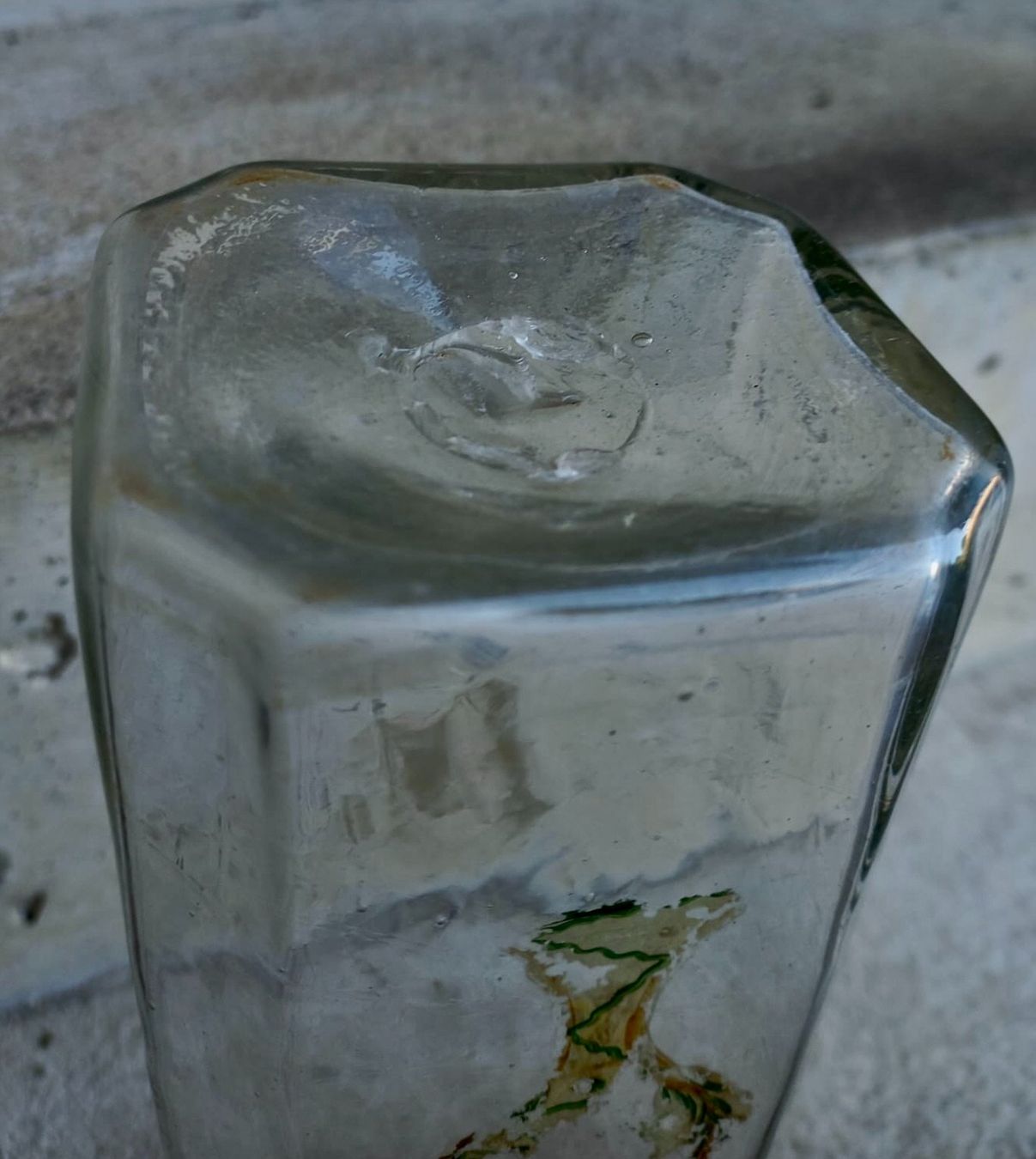 Bottiglie: Flühli Flasche um 1850 – Usato da Burgdorf venduto da glasrabe01 1