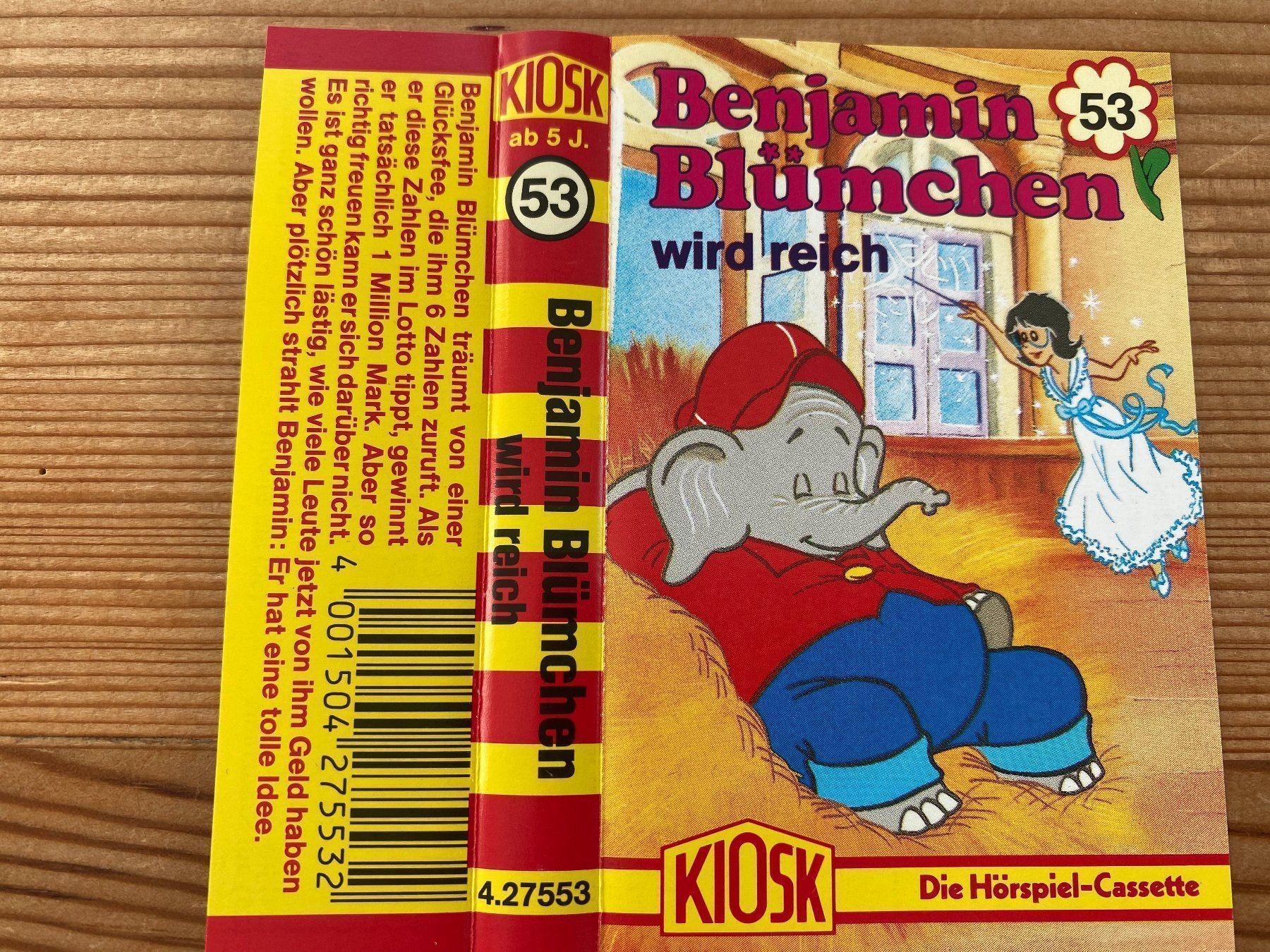 Musicassette: Kassette – Benjamin Blumchen (53) – Usato da St.Gallen venduto da kingsamas 3