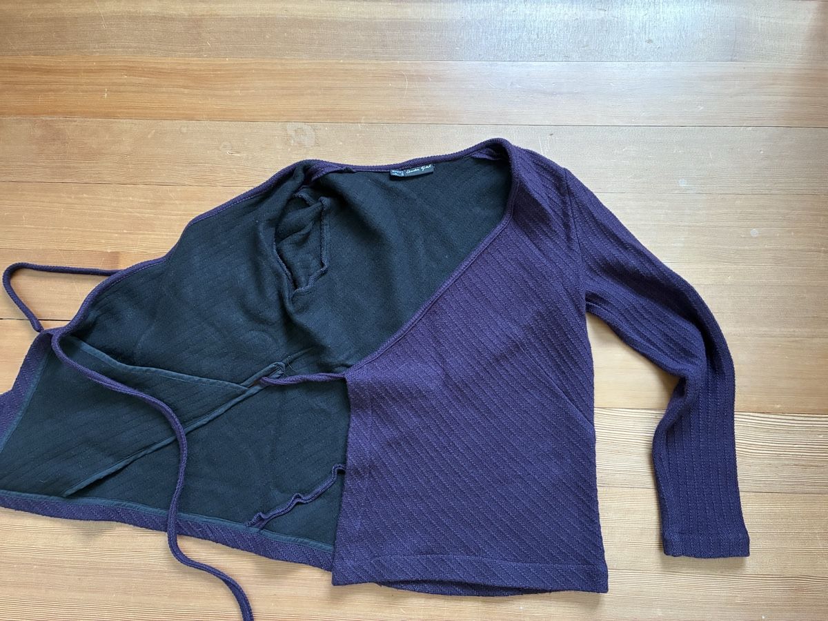 Claudia Güdel Pullover & Sweatshirts: Wickelpullover Claudia Güdel – Gebraucht aus Biberist von wacholder 6