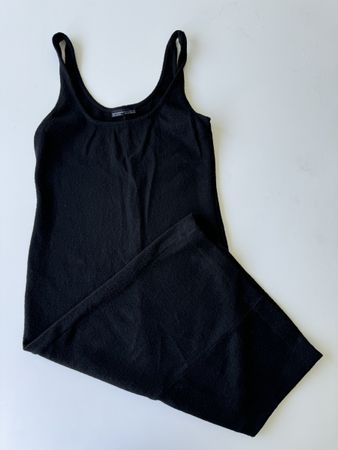 Mittel Langes Kleid Schwarz