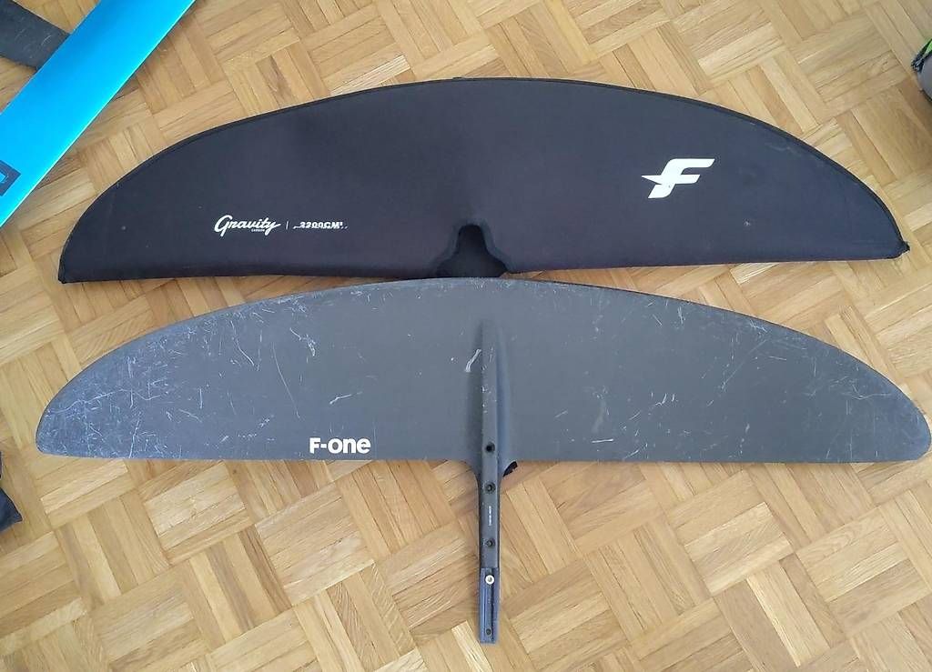 Tavole da surf e di nuoto: F-One Hydrofoil Carbon Set  Gravity 2200 – Usato da Lausanne venduto da vin_2khl 1