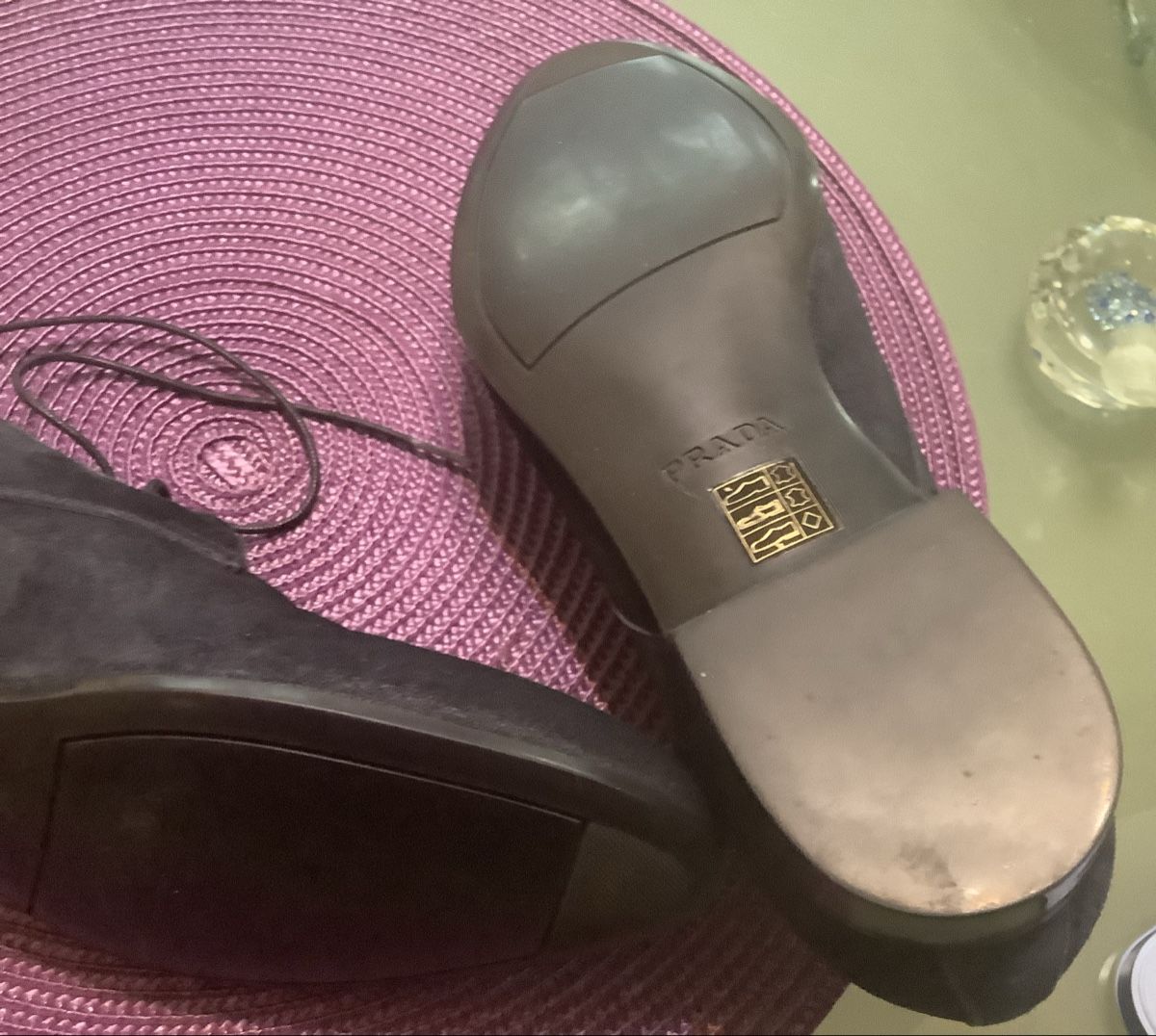 Prada Scarpe da uomo: PRADA HERRENSCHUH GR.39 WILDLEDER – Nuovo e nell'imballaggio originale da Adlikon b.Regensdorf venduto da Crystaldragon09 2
