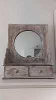 Vintage Spiegelkommode, Holz, Shabby Chic, Guter Zustand!