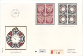 SBK 576 - 577 4er Block FDC Grossbrief