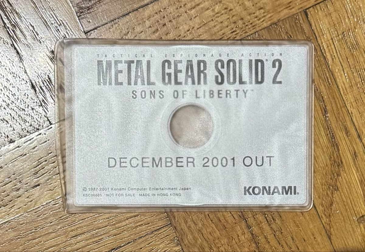 Spiele: Metal Gear Solid 2 Konami disque promo – Gebraucht aus Ecublens VD von Snake_sama01