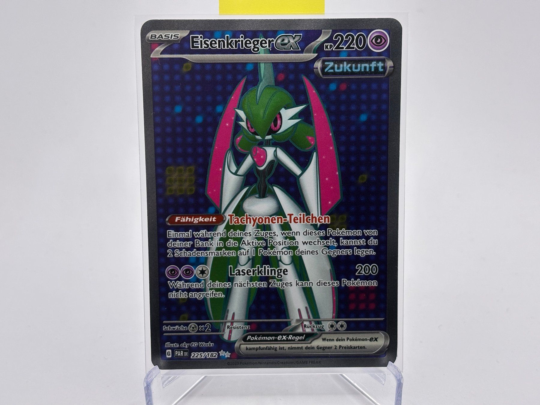 Pokémon Carte collezionabili: Paradoxrift - Eisenkrieger ex  (PAR 225) - DE – Nuovo (secondo la descrizione) da Allschwil venduto da Bullach