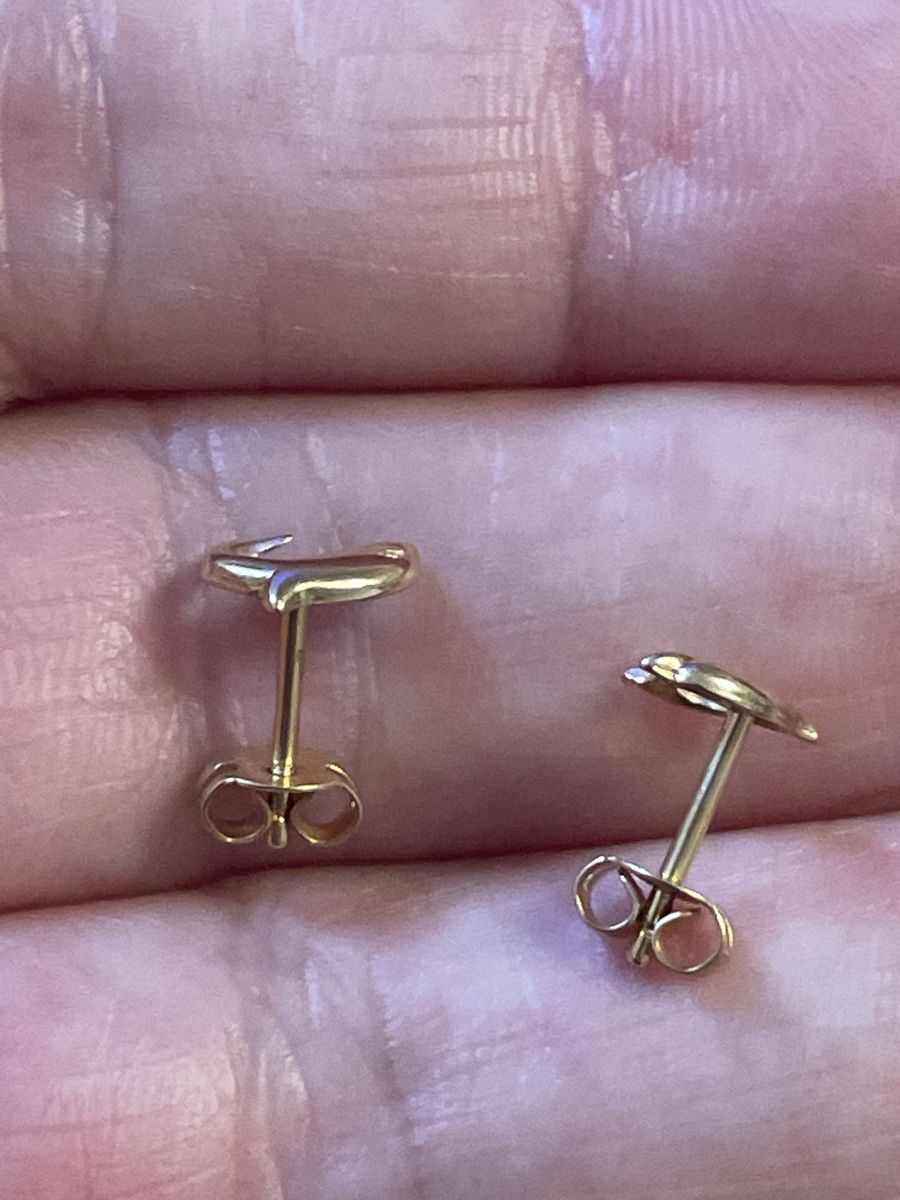Orecchini pendenti & Orecchini a lobo: Boucles d’oreilles, dolphin en or – Usato da Montreux venduto da Pipo7878 2