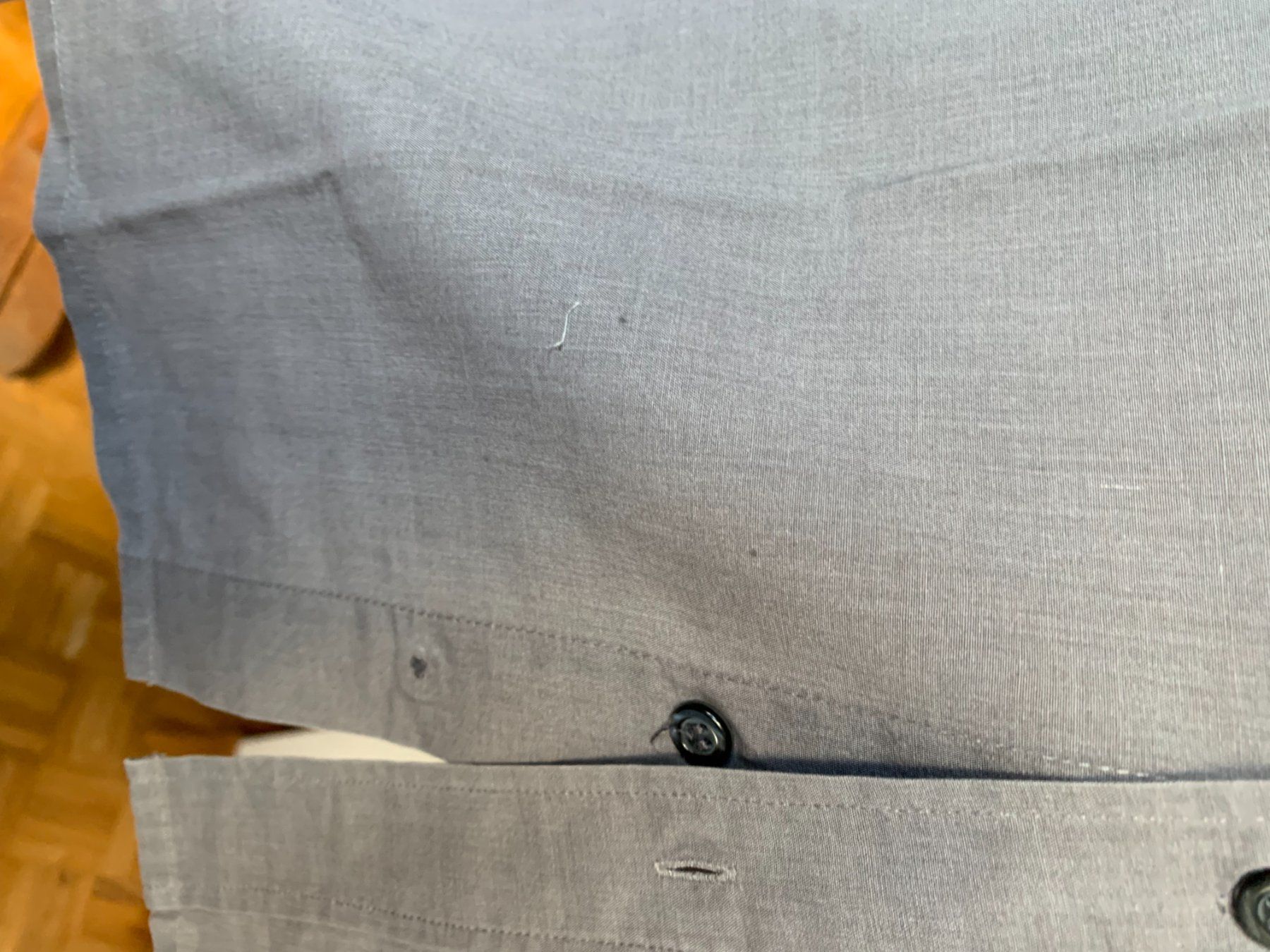 Camicie: Chemise vintage grise L – Usato da Boécourt venduto da Tedmosby 4