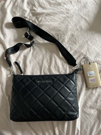 Schwarze Valentino Umhängetasche