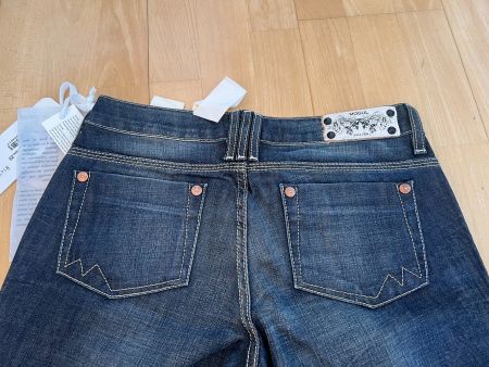 MOGUL Damen Jeans in Gr. 29/34, Blau, NEU