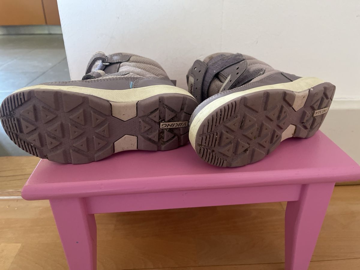 Schuhe für Jungen: Viking Winterstiefel lila 28 – Gebraucht aus Bern von Lee.loo 1