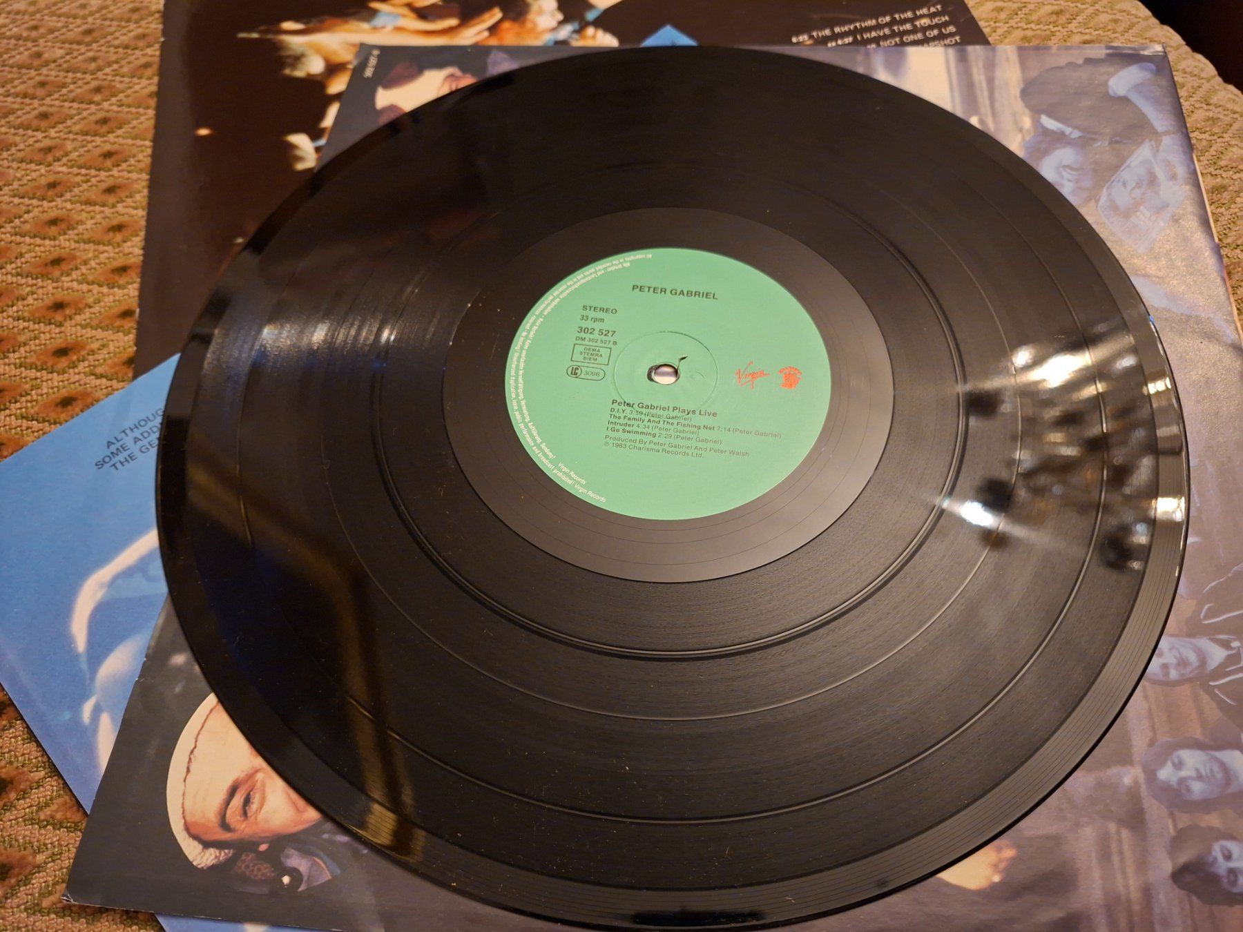 Dischi in vinile: Prog Rock LP - Peter Gabriel Plays Live - 1983 – Usato da Bernex venduto da Wannabehasbeen01 4
