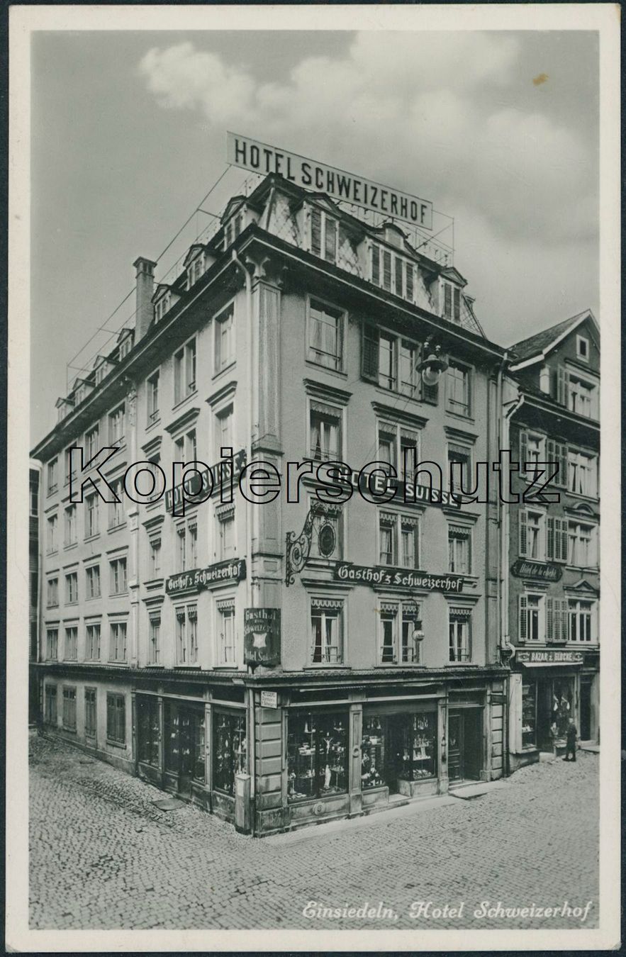 Cartoline postali: SZ Einsiedeln – Nuovo (secondo la descrizione) da Schindellegi venduto da Jonathan77