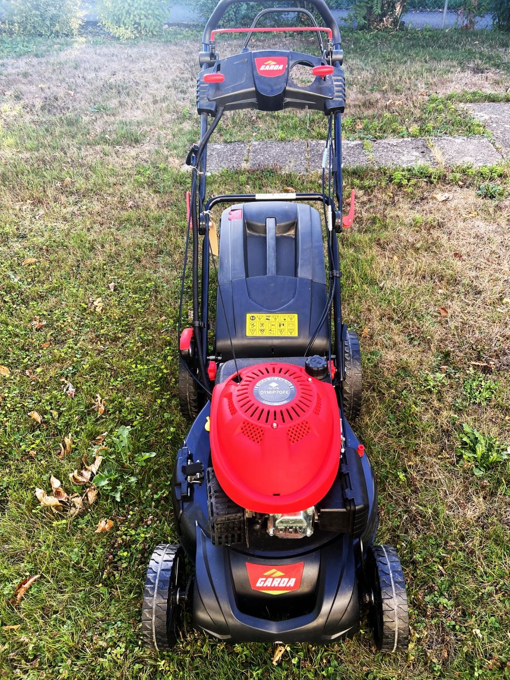 Honda Rasenmäher: Garda Benzin Rasenmäher GBC 51 VS E – Gebraucht aus Baden von campari66 1