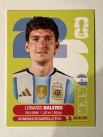FIFA WM 2026 Sticker Leonardo Balerdi United Edition Panini
