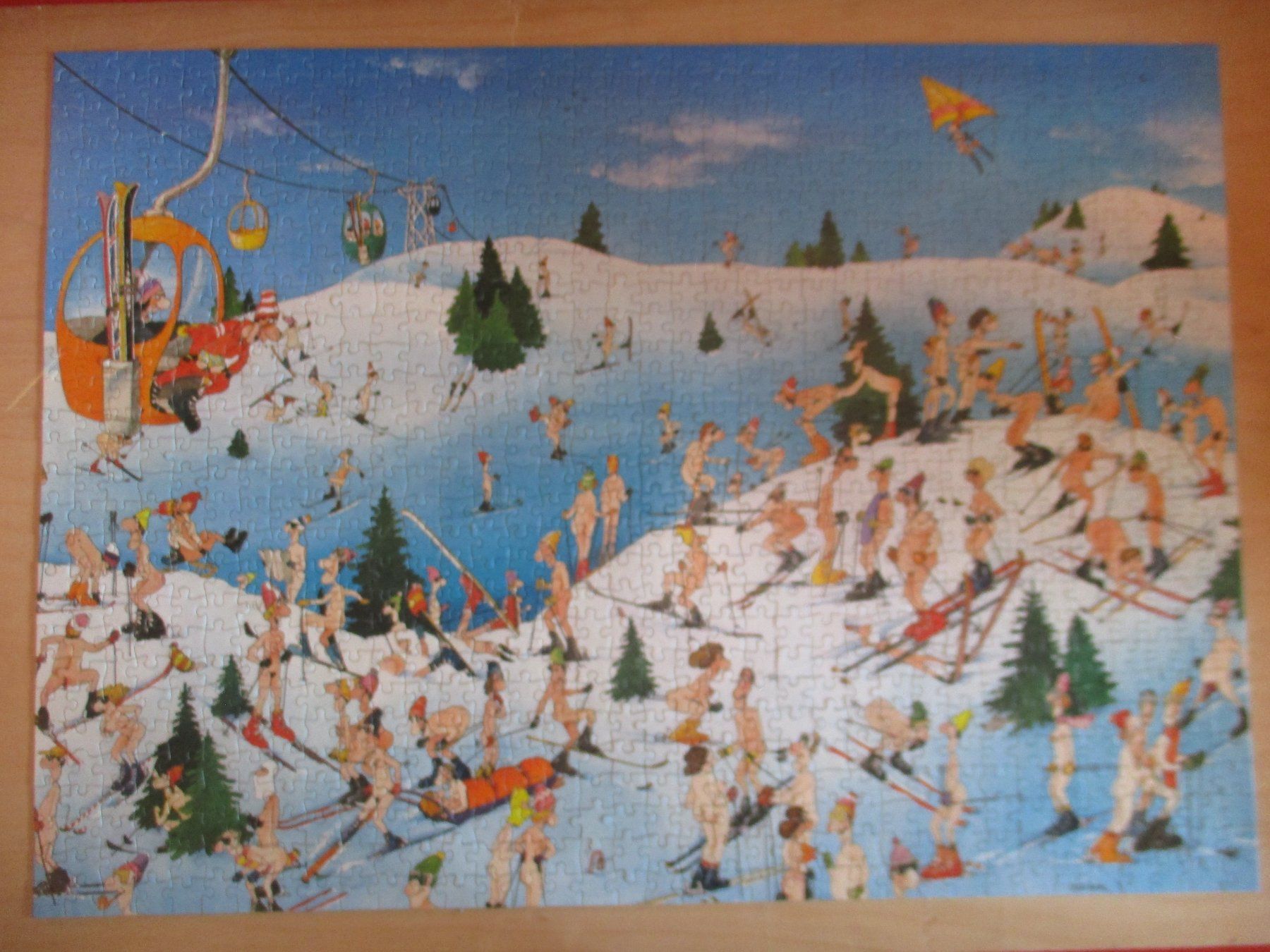 Puzzle: Cartoon Puzzle Blachon 1976 – Usato da Birsfelden venduto da alles-muss-raus 1