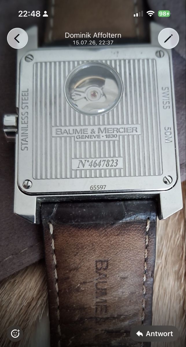 Orologi: Mundwiler Armbanduhr – Usato da Zürich venduto da Rita017 4
