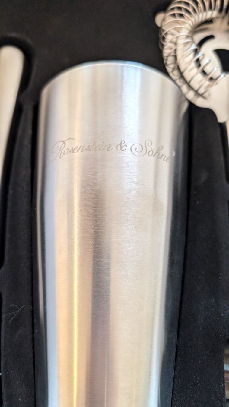 Elettrodomestici da cucina: Rosenstein & Söhne Cocktail Shaker Set 6-teilig – Nuovo (secondo la descrizione) da Zürich venduto da Stanislaw 2