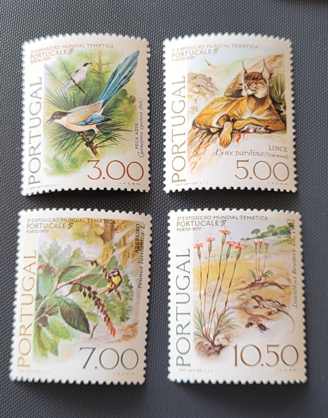 Tutti i francobolli: Portugal 1977 briefmarken – Usato da St Gallen venduto da Stampsalshobby